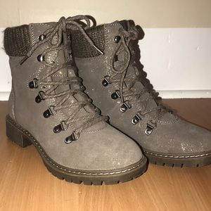GH Bass & Co combat glitter boots! Brand new!
